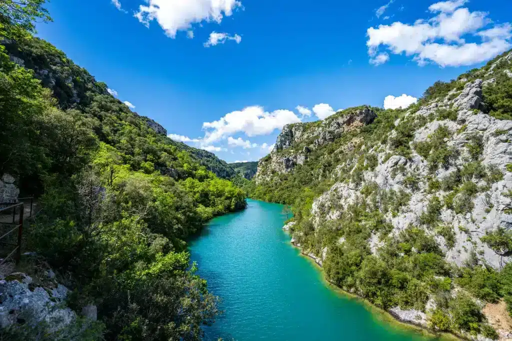 L'incroyable rivière des Gorges du Verdon.
